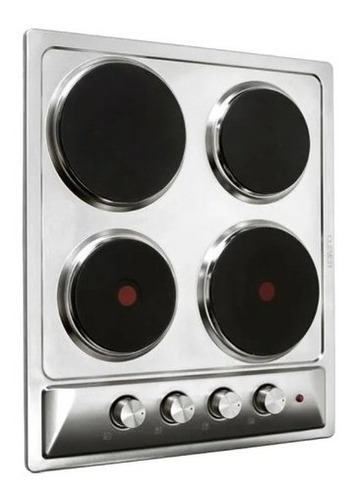 Imagen 2 de 8 de Anafe Electrico Clever 4 Quemadores 6000w Acero Inoxidable