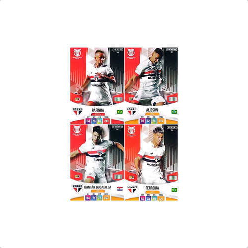 Cards Brasileirão Adrenalyn 2024 - Times Completos Jogadores Personagem São Paulo