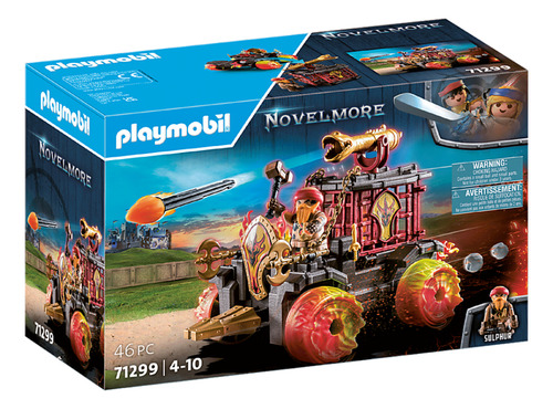 Playmobil Novelmore: Bandidos De Burnham - Ariete 71299