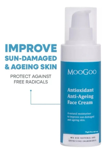 Moogoo Antioxidant Anti-ageing Face Cream 75g