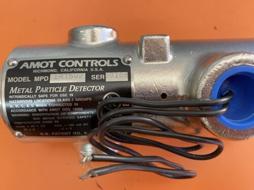 Amot Controls Mpd1rt5w2 Metal Particle Detector  Vvq