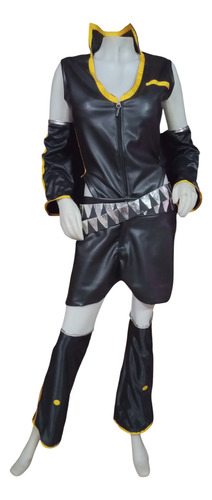 Cosplay Vocaloid Kagamine Negro Xs S M
