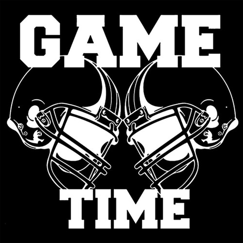 Adesivo De Parede 100x91cm - Game Time Hora Do Jogo Football