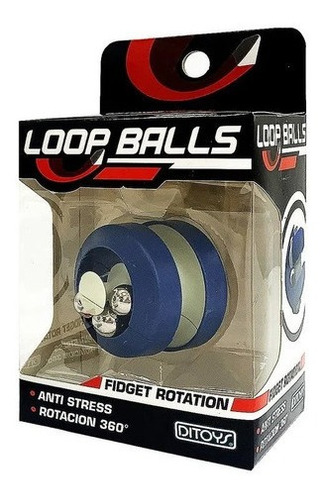 Loops Balls Anti Stress Rotacion 360º Ditoys 2483