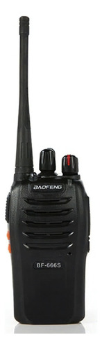 Radio Transmisor Walkie Talkie 2 Vias Baofeng Fj Color Negro