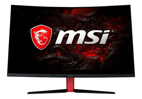 Monitor Led Msi 32 Optix Ag32c 1920x1080 Full Hd Curvo//vc Cor Preto