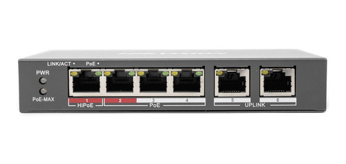 Imagen 4 de 6 de Switch Poe+ / No Administrable / Ds3e0106hpe