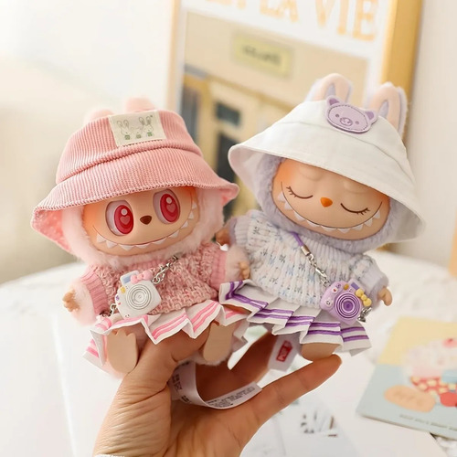 Ropa Labubu, Equipo Labubu, Conjunto De Sombreros