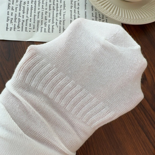 Calcetines De Algodón Para Hombre, Transpirables, De Tubo Me