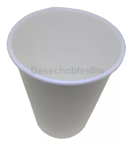 1,000 Vaso Térmico 12 Oz Para Café Biodegradable Desechable