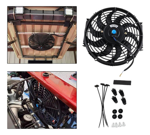 Ventiladores De Motor Ventilador De 9 Pulgadas 12v80w