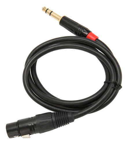 Cable Xlr Hembra A Trs De 3 Pines, Xlr A Trs Audio De 6,35 M