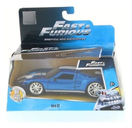 Ford Gt 2005 Fast & Furious 1:43 Jada Toys Inc. Die Cast Mia