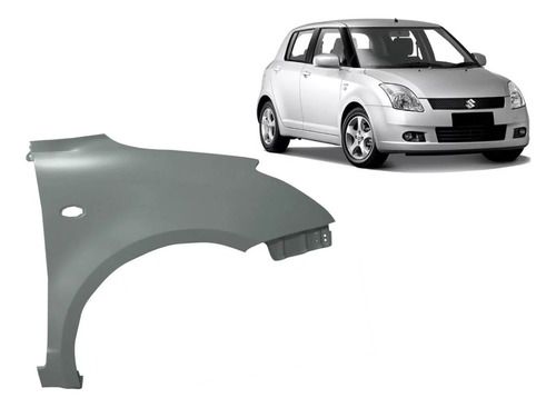 Guardabarro Suzuki Swift 2006 2007 2008 2009 2010 Derecho