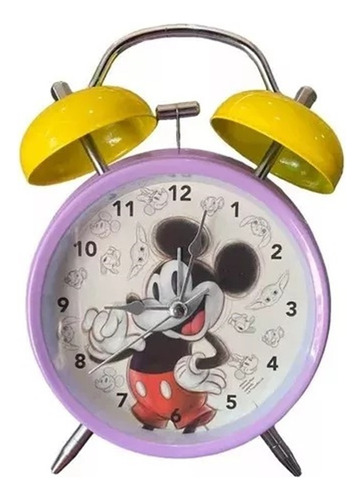 Reloj Despertador Mickey Mouse Edición Disney 100 Años