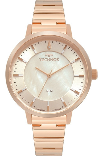 Relógio Feminino Technos Fashion Trend 2033cr/4b 40mm Rose