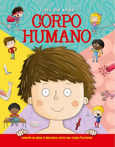 Livro De Abas Corpo Humano De Ciranda Cultural Pela Ciranda Cultural (2017)