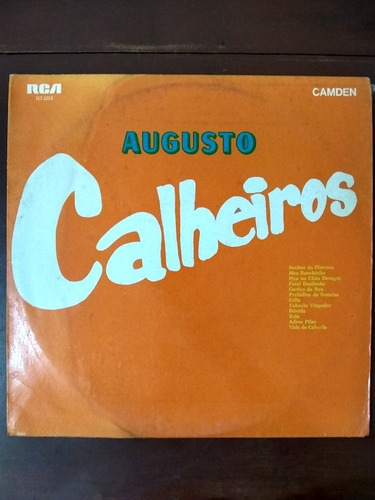 Lp Augusto Calheiros 1966 Senhor Da Floresta (Usado)