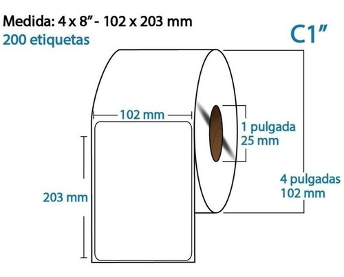 Imagen 5 de 8 de Kit Para Comenzar Etiquetado 2x1 Y 4x8 Mercado Full