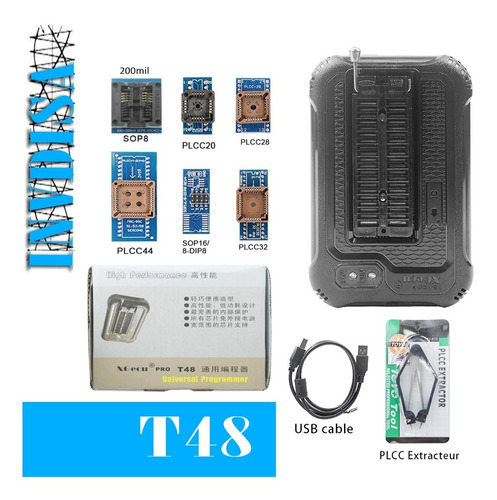 Programador Usb Universal Eprom Flash Bios Avr Pic Gal