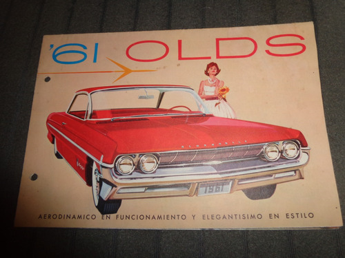 Oldsmobile Linea 1961 Catalogo De Venta Original (Usado)