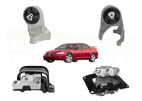 Kit Soportes Dodge Stratus 2001 - 2006 2.4 Alta Calidad