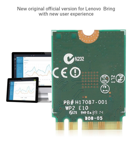 Placa De Rede Sem Fio De Banda Dupla Para Intel 7260ac 867mb