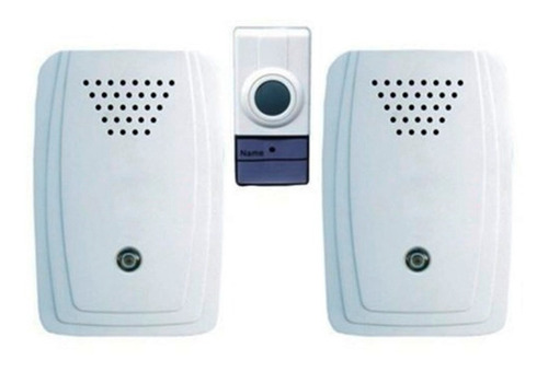 Timbre Inalambrico Exterior Doble Dos Internos 16 Timbres