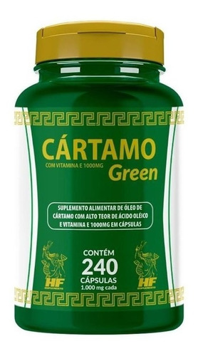 Imagem 1 de 2 de Cartamo Com Vitamina E 1000mg 240 Capsulas Hf Suplements