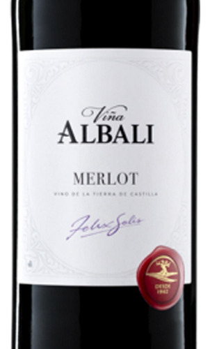 Vino Tinto Viña Albali Felix Solis Merlot 750 Ml