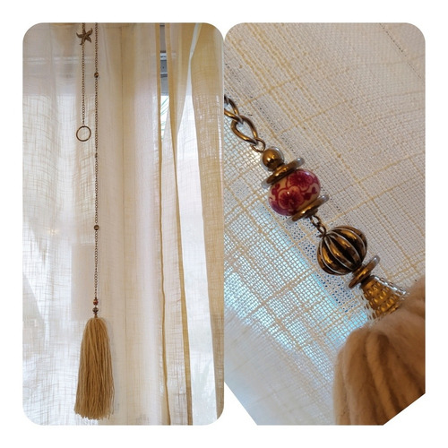 Imagen 3 de 5 de Borlas Decorativas Para Cortinas