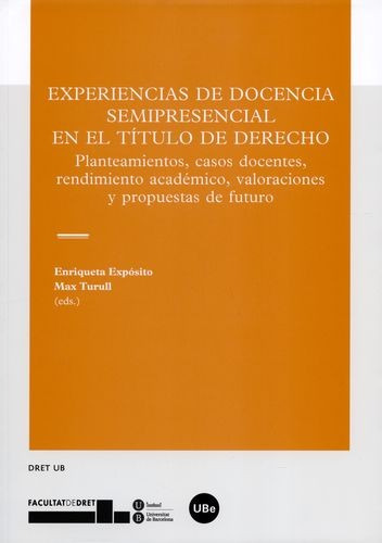 Libro Experiencias De Docencia Semipresencial En El Título