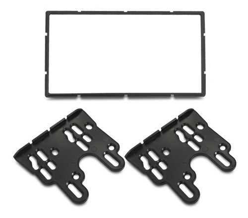Kit Central Multimidia Bluetooth 2din Gol G5 Saveiro Moldura