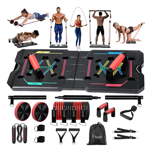 Fueti Equipo De Gimnasio En Casa Tabla Grande Y Compacta