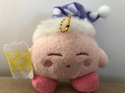 Peluche Kirby Durmiendo 10x10cm