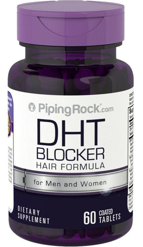 Suplemento Dht Blocker Hair Homens E Mulheres-60 Cápsulas