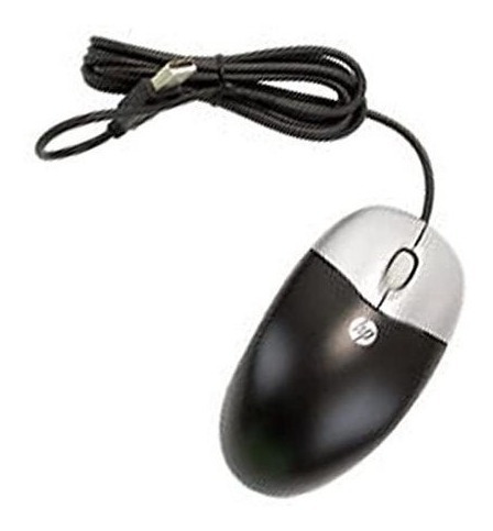 Mouse Hp Silver Blac W/scroll Usb  *usado * - Iia