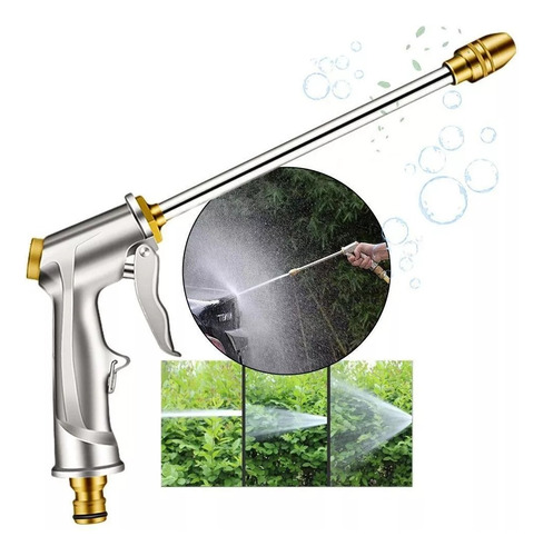 Pulverizador Silver Bombilla Agua Alta Presion Riego Jardin