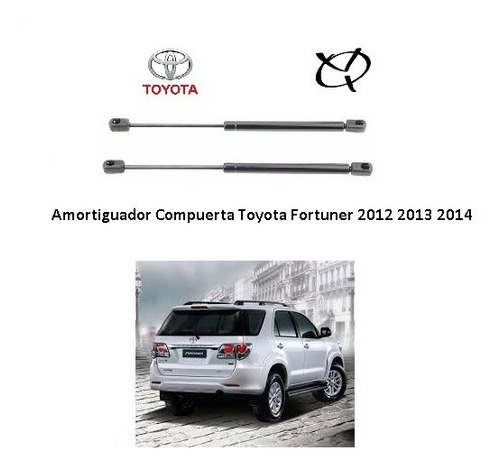 Amortiguador Compuerta Toyota Fortuner 2012 2013 2014 2015