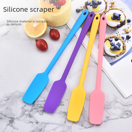 Espátula De Silicón Naranja Para Repostería Multiusos
