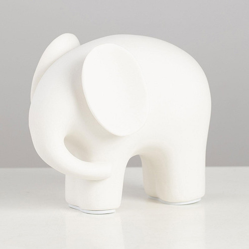 Elegante Figura De Cerámica Para El Hogar Y La 14cmx12cm