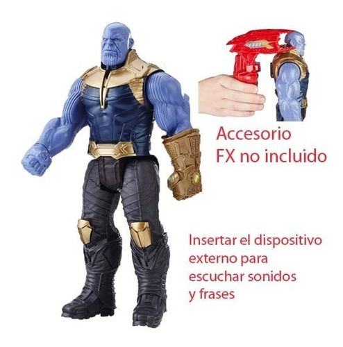 Avengers 12in Titan Hero Thanos Movie Figures Hasbro 0572