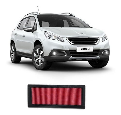 Filtro De Ar Esportivo Inbox Peugeot 2008 1.6 16v Thp 