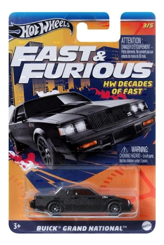 Buick Grand National Fast & Furious Rapido Furioso 3/5