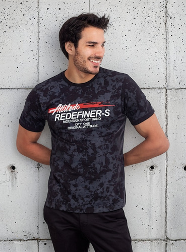 Playera Hombre Deportiva Estampada Diseño Autos Moda Slim