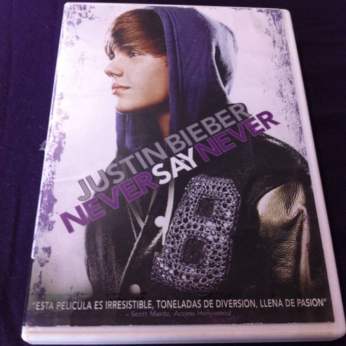 Justin Bieber Never Say Never Perfecto Estado