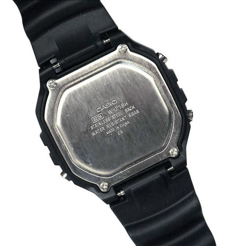Imagen 5 de 8 de Reloj Casio Hombre W-218h Casual Deportivo Resistente 50m