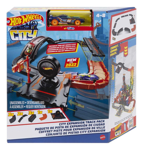 Hot Wheels City Conjunto De Pistas Hdn95 Mattel