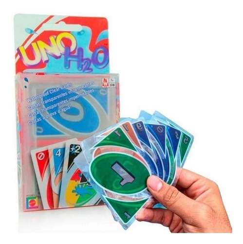 Cartas Uno H2o Resistente Al Agua Juego De Mesa