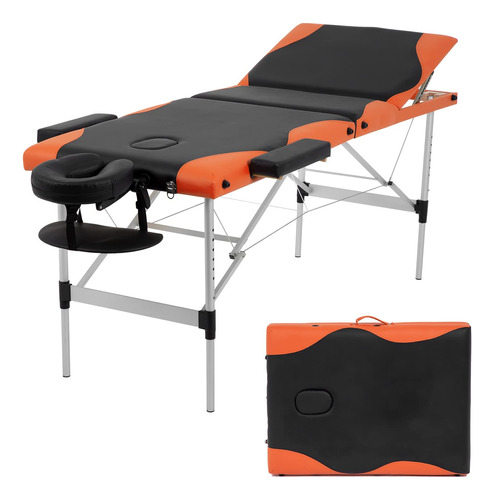 Bestmassage Spa - Mesa De Masaje De Aluminio Ajustable De 3